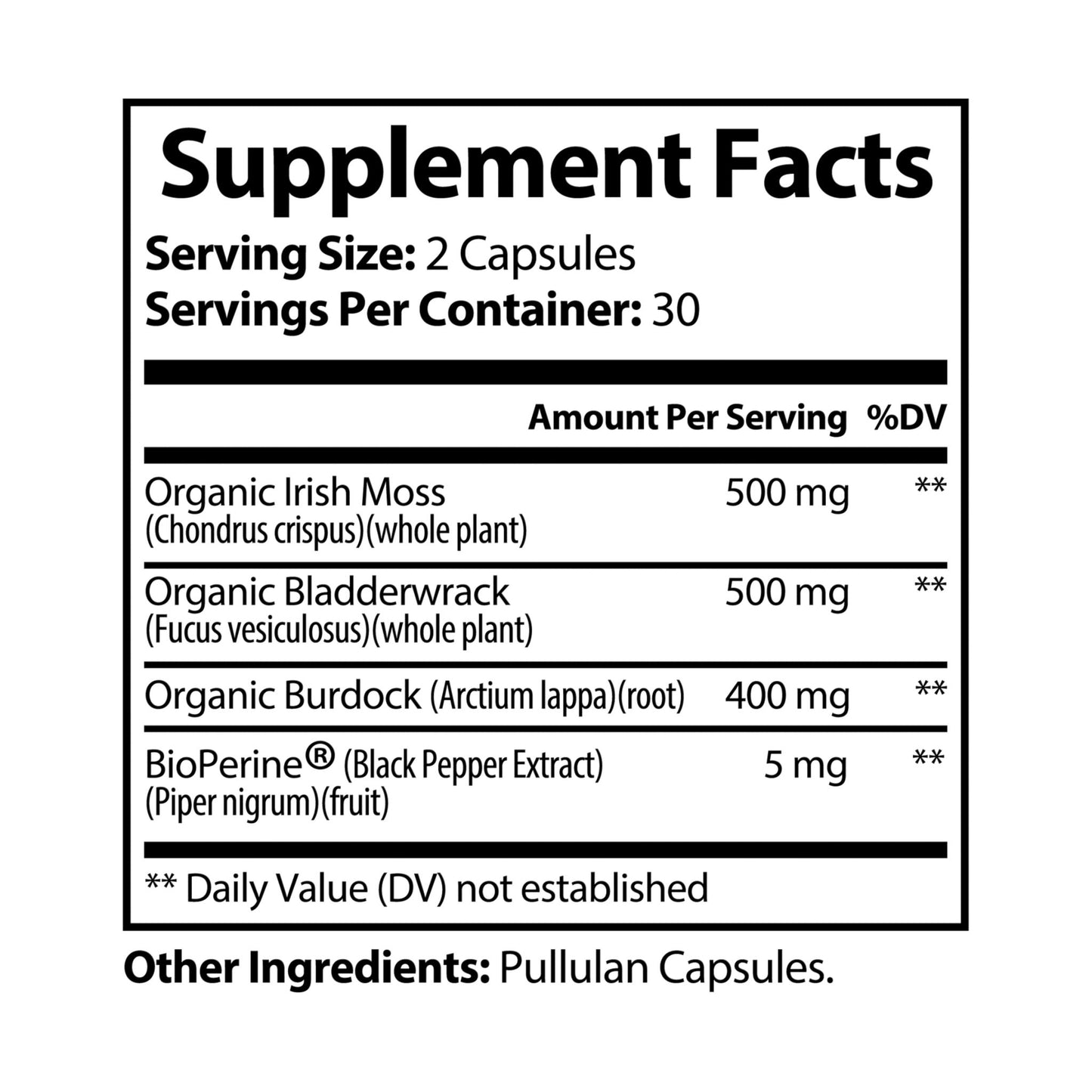Fuel House Sea Moss