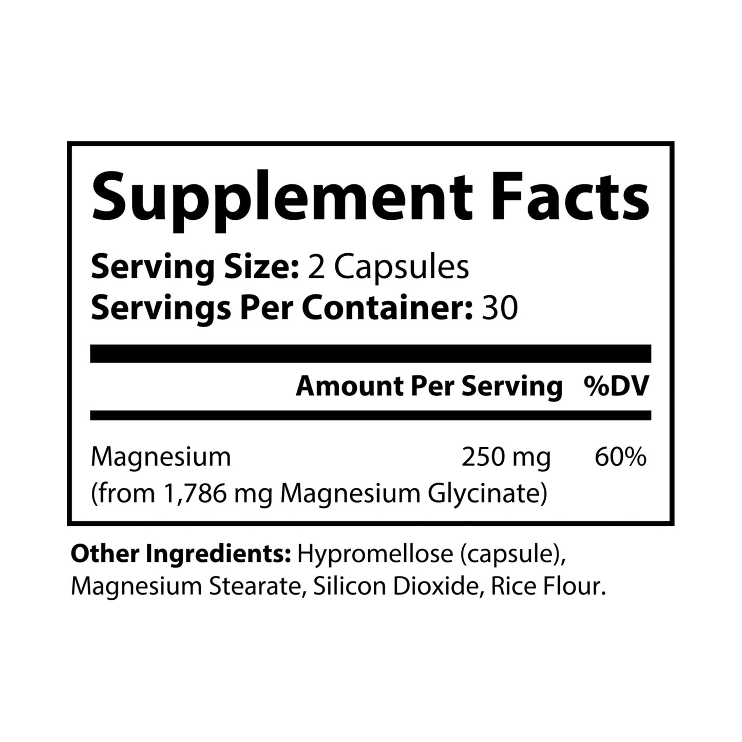 Fuel House Magnesium Glycinate