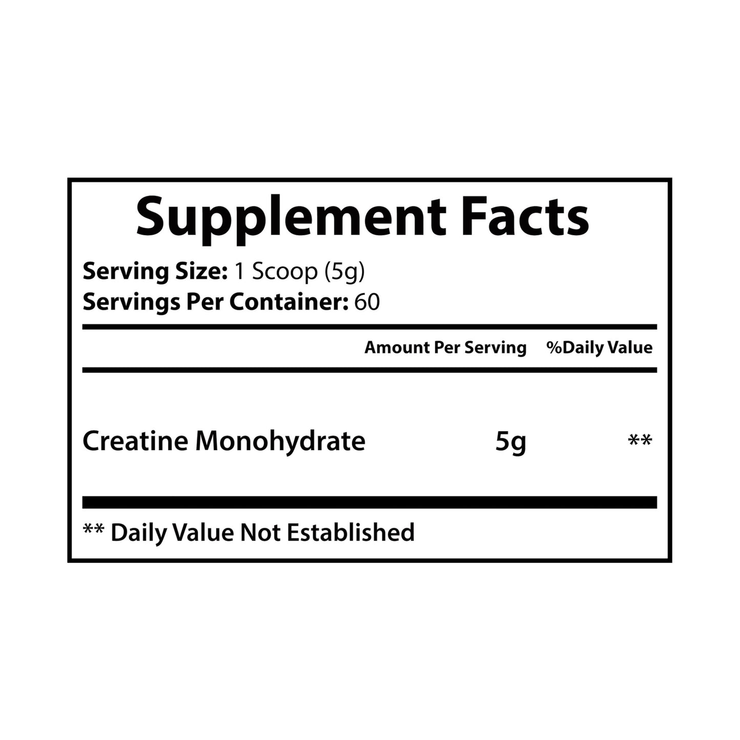 Fuel House Creatine Monohydrate